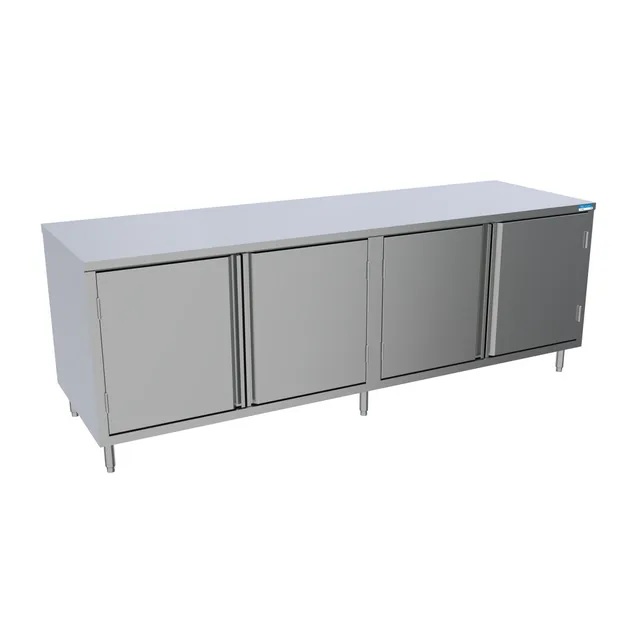 BK Resources CST-3084H — Cabinet Base Work Table, 84"W x 30"D x 34.75"H, stainless steel