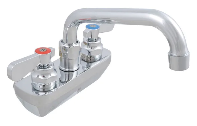 BK Resources BKF-4SM-8-G — Splash-Mount Faucet, 8" Spout
