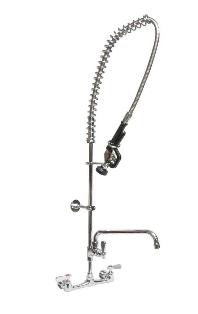 BK Resources BKF-VSMPR-WB-AF16-G — Pre-Rinse Faucet Unit, chrome-plated brass