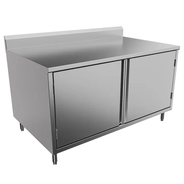 BK Resources CSTR5-3660H — Cabinet Base Work Table, 60"W x 36"D x 39.75"H, stainless steel