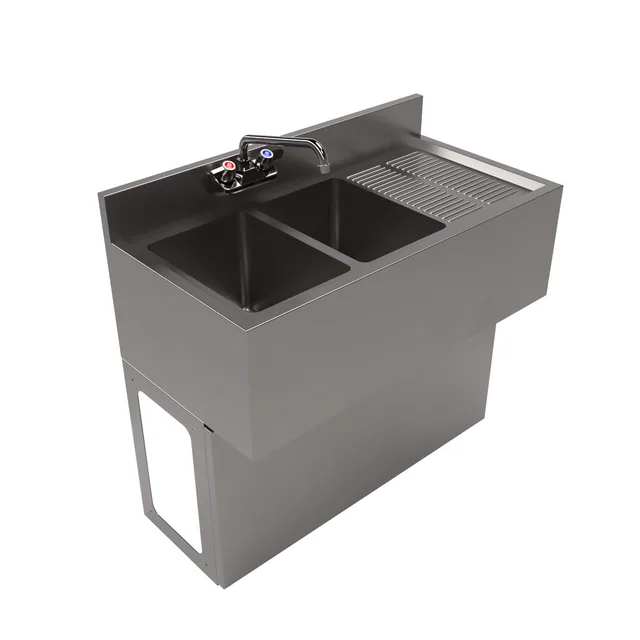 BK Resources UBB-18-236RS — Underbar Unit, stainless steel