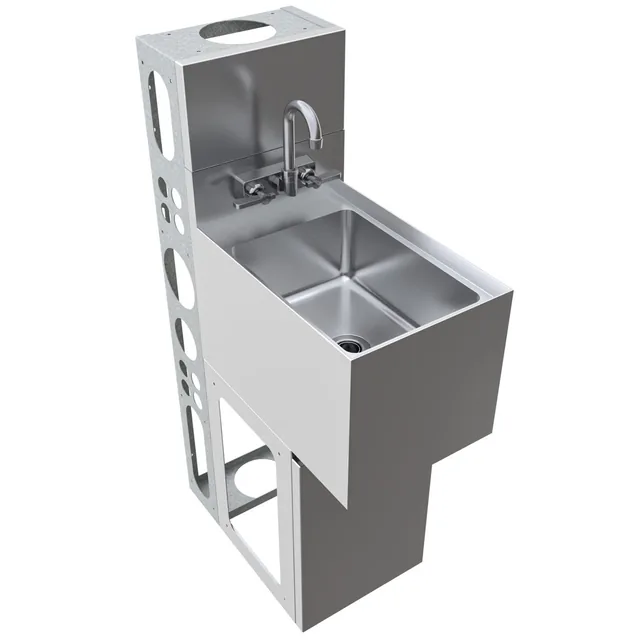 BK Resources UBDW-18-1014HS12-P-G — Underbar Unit, stainless steel