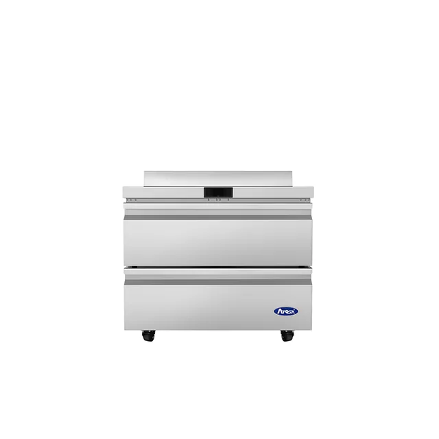 Atosa AWF36D2 — Undercounter Freezer with Backsplash, 36.38"W x 30"D, 8.97 cu ft