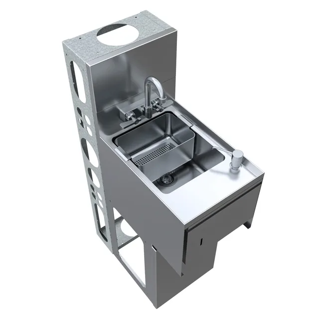 BK Resources UBDW-18-1012HST-12PG — Underbar Unit, stainless steel