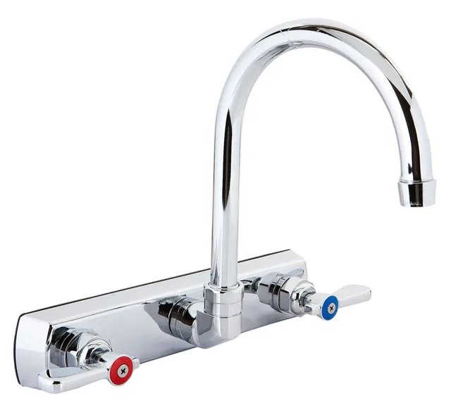 BK Resources BKF-8SM-3G-G — Splash-Mount Faucet, 3.5" Spout