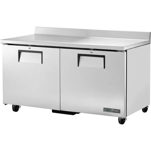 True TWT-60-HC — 2-Door Worktop Refrigerator, 60″W