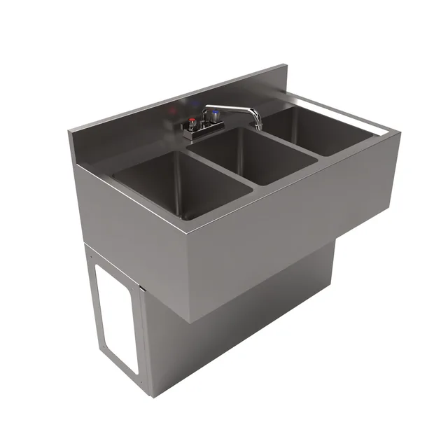 BK Resources UBB-21-336S — Underbar Unit, stainless steel