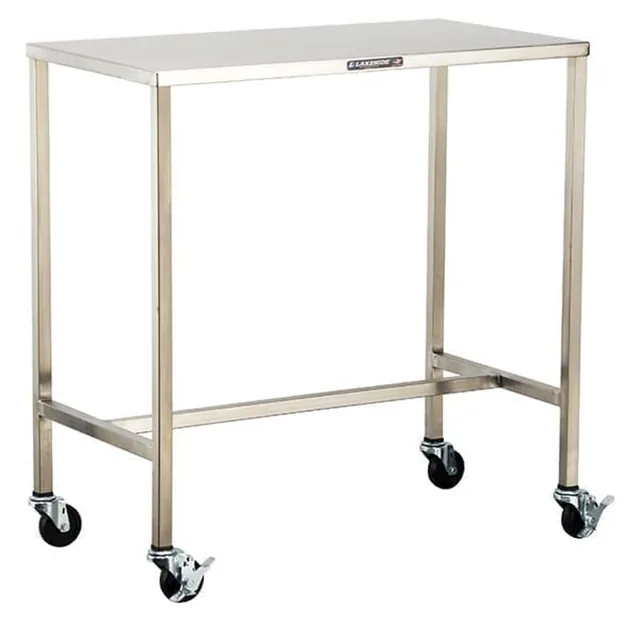 Lakeside 8386 — Open-Base Work Table, 20"W x 16"D, 18-ga stainless