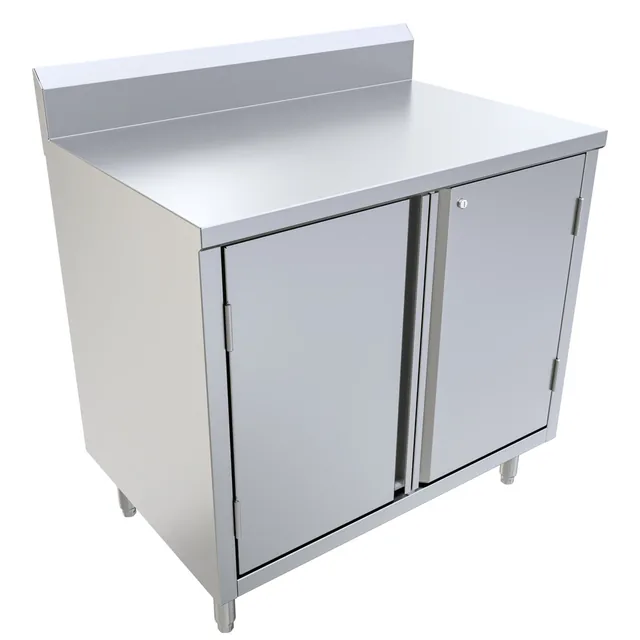 BK Resources CSTR5-2436HL — Cabinet Base Work Table, 36"W x 24"D x 39.75"H, stainless steel