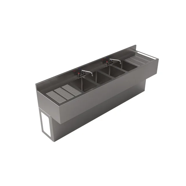 BK Resources UBB-21-484TS — Underbar Unit, stainless steel