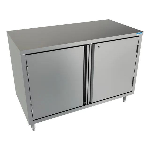 BK Resources CST-2448HL — Cabinet Base Work Table, 48"W x 24"D x 34.75"H, stainless steel