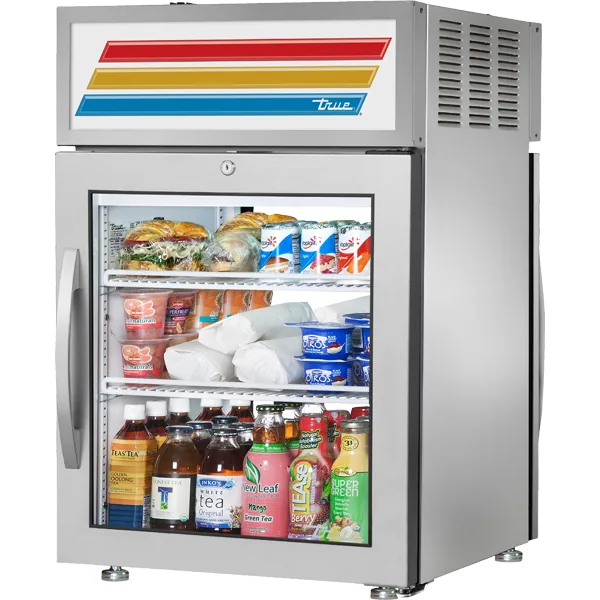 True GDM-05PT-S-HC~FGD01 — Glass-Door Merchandiser, 24"W x 23.62"D