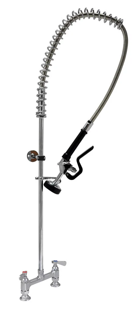 BK Resources BKF-8HDDPR-WB-G — Deck-mount pre-rinse unit, heavy-duty