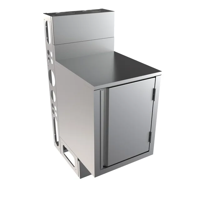 BK Resources UBC-DW-21-F18H — Underbar Unit, stainless steel
