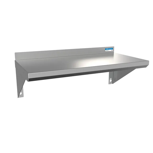 BK Resources BKWS-1224 — Wall Shelf, 24"W x 12"D, stainless steel