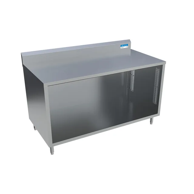 BK Resources CSTR5-3060 — Cabinet Base Work Table, 60" wide, stainless steel