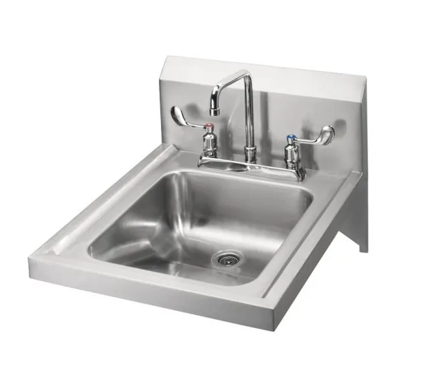 Krowne HS-53 — ADA Wall-Mount Hand Sink, 20"W x 24"D, 20-ga 304 stainless, wrist blade