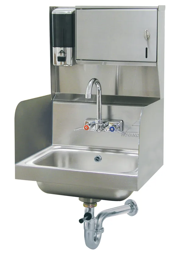 Advance Tabco 7-PS-76 — Hand Sink, 14"W x 10"D, 20-ga stainless steel