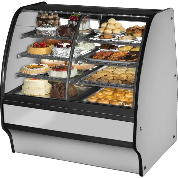 True TGM-DZ-48-SC/SC-S-S — Glass-Door Merchandiser with 2 Doors, 48.25"W x 39"D