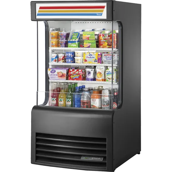 True TAC-14GS-HC-LD — Glass-Door Merchandiser, 32.12"W x 30.25"D