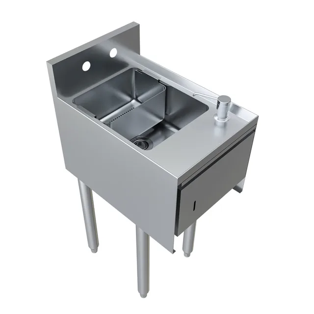 BK Resources UB4-18-1012HST-12 — Underbar Unit, stainless steel