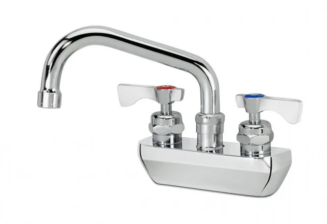 Krowne 14-406L — Wall-Mount Faucet, 4"" Centers, 6" Spout