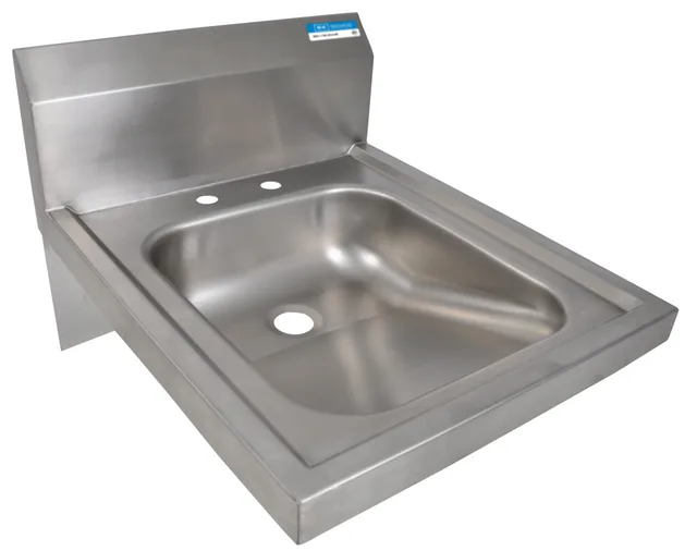 BK Resources BKHS-ADA-D — ADA Wall-Mount Hand Sink, 20-ga 304 stainless