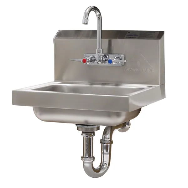 Advance Tabco 7-PS-50 — Hand Sink, 14"W x 10"D, 20-ga stainless steel