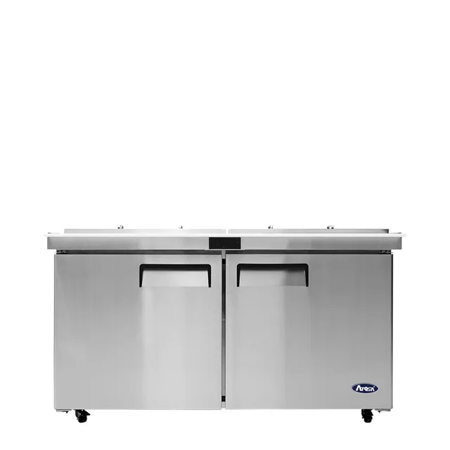 Atosa MSF8307GR-NTCV — Sandwich / Prep Table, 60.2"W x 36.75"D, 17.2 cu ft