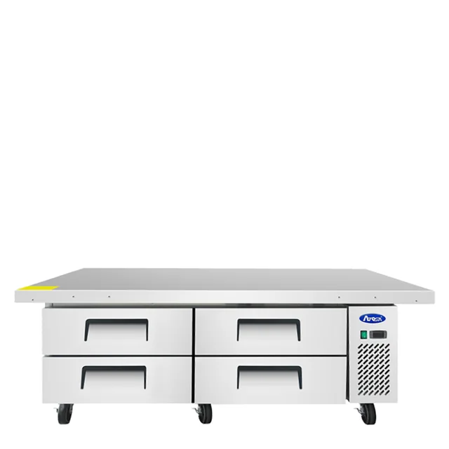 Atosa MGF8454GR — Chef Base, 76"W x 33"D, 12.1 cu ft