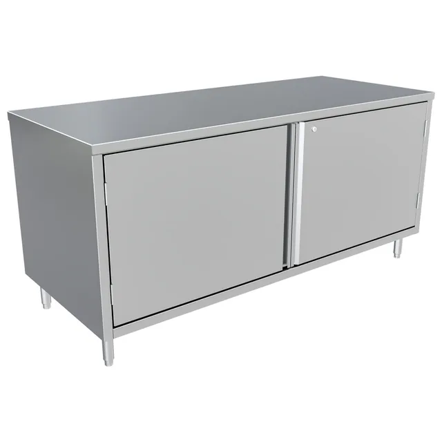 BK Resources CST-3072HL — Cabinet Base Work Table, 72"W x 30"D x 34.75"H, stainless steel