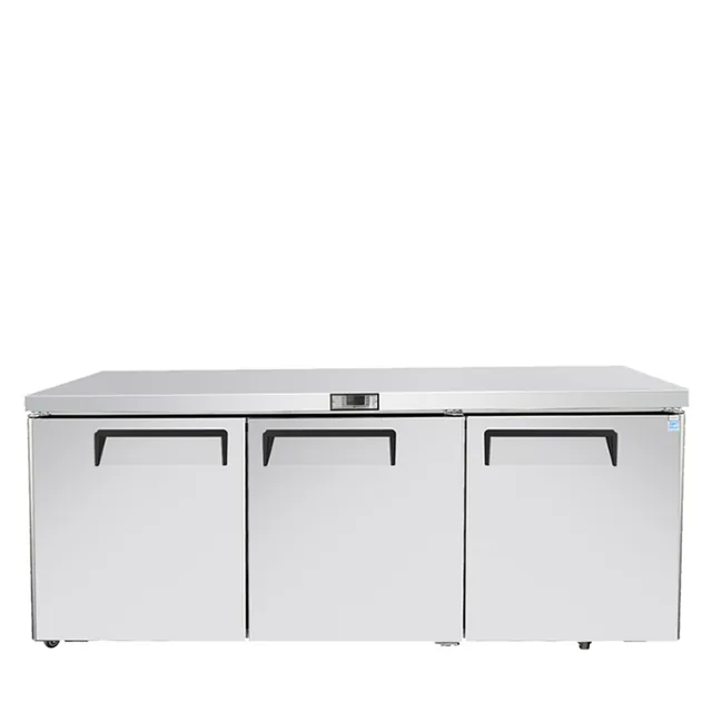Atosa MGF8404GR — Undercounter Refrigerator, 72.7″W, 21.1 cu ft