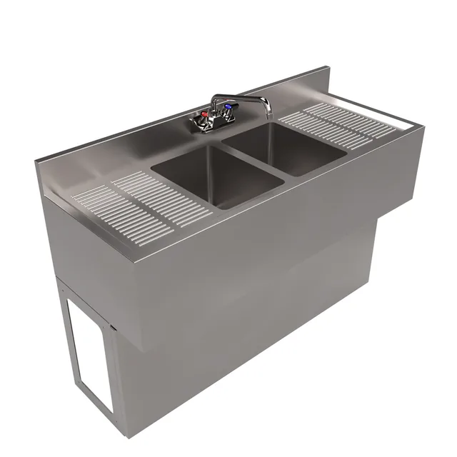 BK Resources UBB-18-248TS — Underbar Unit, stainless steel