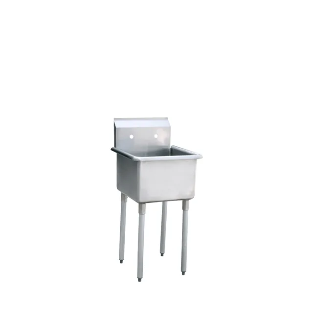 Atosa MRS-1-MOP — Floor Mop Sink, 21.5"W x 21"D, 18-ga stainless