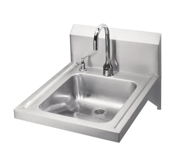 Krowne HS-51 — ADA Wall-Mount Hand Sink, 20"W x 24"D, 20-ga 304 stainless, sensor