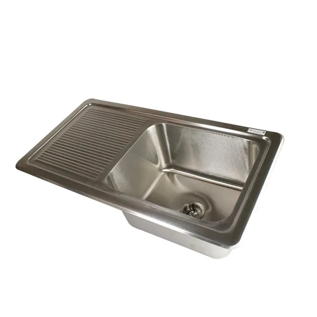 BK Resources DDI-20161224-1D — Drop-In Sink, 41.5"W x 21.75"D x 12.69"H, stainless steel