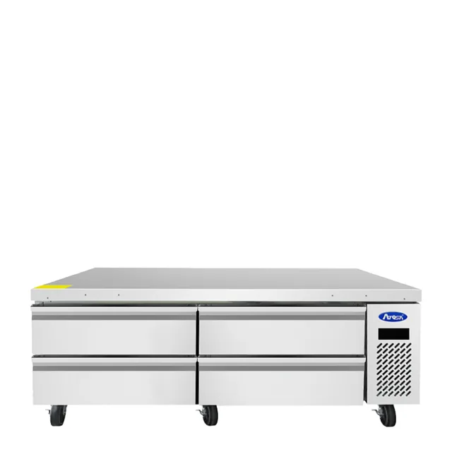 Atosa MGF8463GR — Chef Base, 72"W x 32"D, 4.9 cu ft