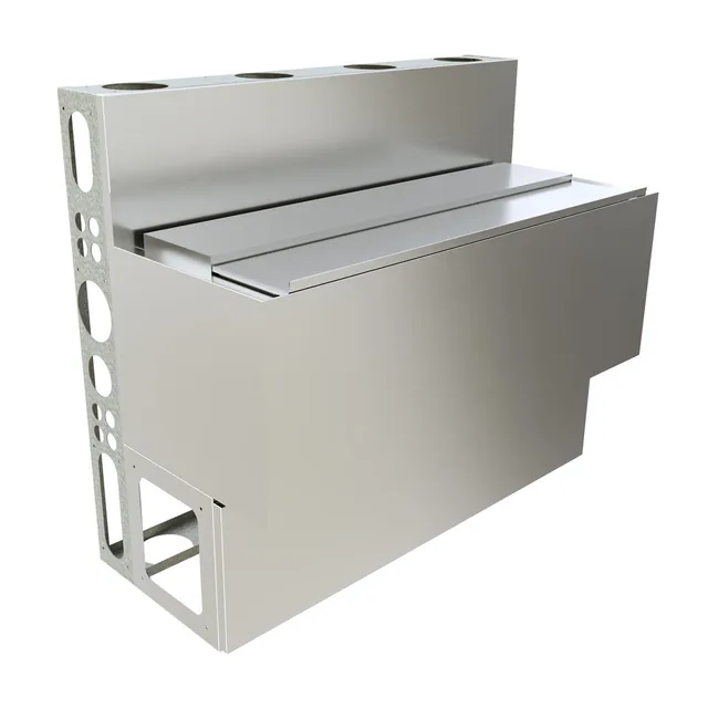 BK Resources UBDW-18-IBCP48-10 — Underbar Unit, stainless steel