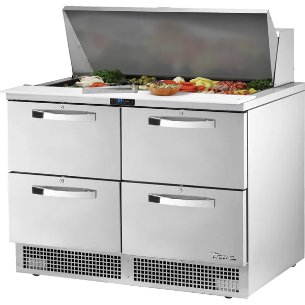 True TFP-48-18M-D-4-HC~SPEC3 — Sandwich / Prep Table, 48.12"W x 31.5"D