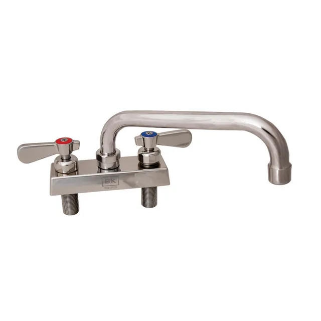 BK Resources EVO-4DM-8 — Deck-Mount Faucet, 8" Spout