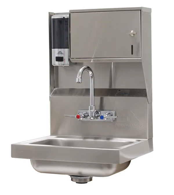 Advance Tabco 7-PS-69 — Hand Sink, 14"W x 10"D, 20-ga stainless steel