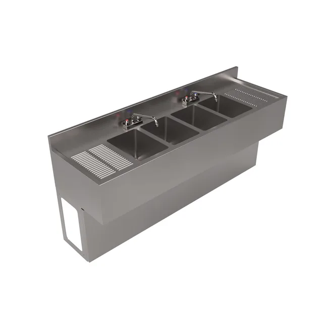 BK Resources UBB-21-472TS — Underbar Unit, stainless steel