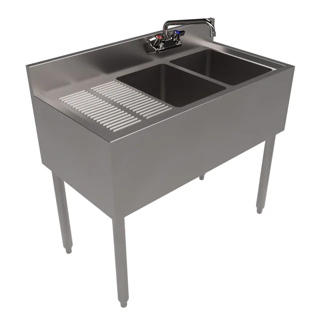 BK Resources UB4-18-236LS — Underbar Unit, stainless steel