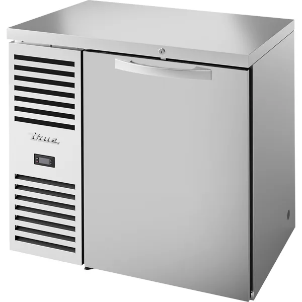 True TBR36-RISZ1-L-S-S-1 — Back Bar Refrigerator with 1 Door, 36"W x 24.88"D