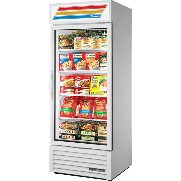 True GDM-26F-HC~TSL01 — Reach-In Freezer with 1 Glass Door, 30"W x 29.72"D x 76.97"H, 21.83 cu ft