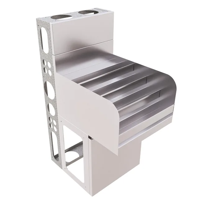 BK Resources UBDW-21-LD18 — Underbar Unit, stainless steel