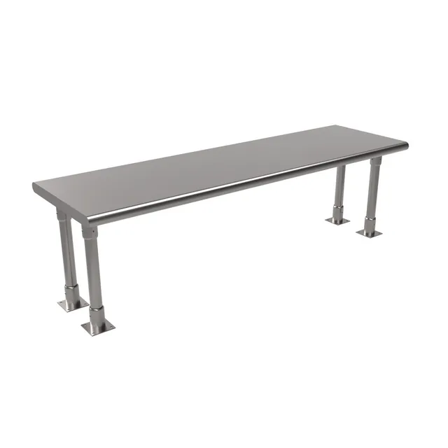 BK Resources BK-OSS-1860BN — Overshelf, 60"W x 18"D, stainless steel