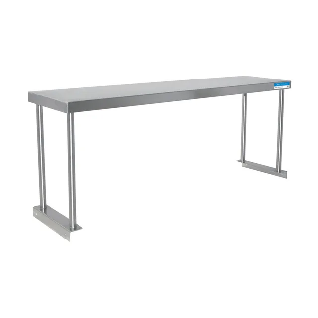 BK Resources BK-OSS-1260 — Overshelf, 60"W x 12"D, stainless steel