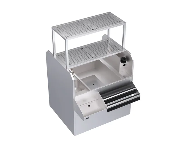 Krowne KRPT-42RP-10 — Pass Thru, 42"W x 45"D
