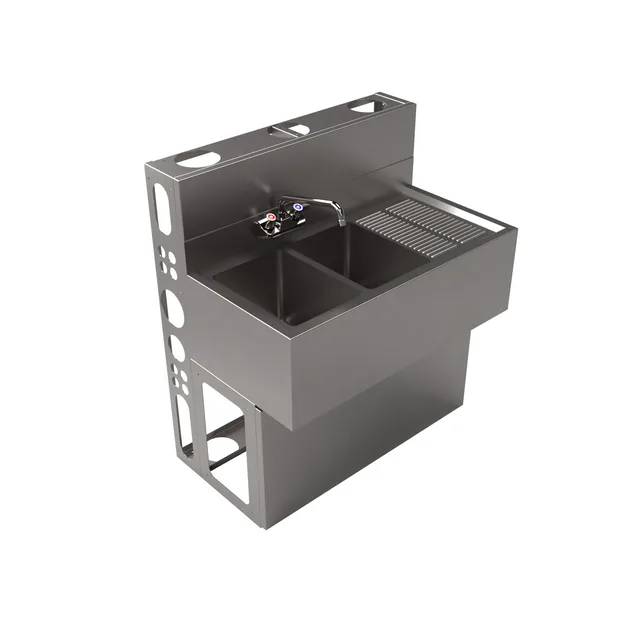 BK Resources UBDW-18-236RS — Underbar Unit, stainless steel